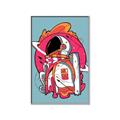 Picture of Space Explorer Poster _GroupedProduct_Rectangle_Portrait_Canvas_Framed_