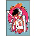 Picture of Space Explorer Poster _GroupedProduct_Rectangle_Portrait_Canvas_Framed_