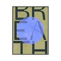 Picture of Breath Typography Poster _GroupedProduct_Rectangle_Portrait_Canvas_Framed_