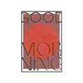 Picture of Good Morning Typography Poster _GroupedProduct_Rectangle_Portrait_Canvas_Framed_