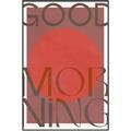 Picture of Good Morning Typography Poster _GroupedProduct_Rectangle_Portrait_Canvas_Framed_