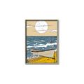 Picture of Summer Vacation Poster _GroupedProduct_Rectangle_Portrait_Canvas_Framed_