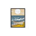 Picture of Summer Vacation Poster _GroupedProduct_Rectangle_Portrait_Canvas_Framed_