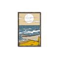 Picture of Summer Vacation Poster _GroupedProduct_Rectangle_Portrait_Canvas_Framed_