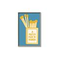 Picture of A Match May in Heaven Poster _GroupedProduct_Rectangle_Portrait_Canvas_Framed_