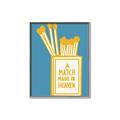 Picture of A Match May in Heaven Poster _GroupedProduct_Rectangle_Portrait_Canvas_Framed_