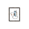 Picture of Retro Walkman Poster _GroupedProduct_Rectangle_Portrait_Canvas_Framed_