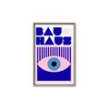Picture of Bauhaus Eye Poster _GroupedProduct_Rectangle_Portrait_Canvas_Framed_