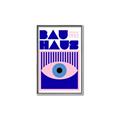 Picture of Bauhaus Eye Poster _GroupedProduct_Rectangle_Portrait_Canvas_Framed_