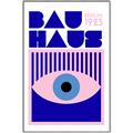 Picture of Bauhaus Eye Poster _GroupedProduct_Rectangle_Portrait_Canvas_Framed_