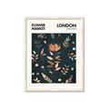 Picture of Flower Market London Poster _GroupedProduct_Rectangle_Portrait_Framed_Matted_