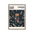 Picture of Flower Market London Poster _GroupedProduct_Rectangle_Portrait_Framed_Matted_