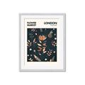 Picture of Flower Market London Poster _GroupedProduct_Rectangle_Portrait_Framed_Matted_
