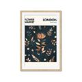 Picture of Flower Market London Poster _GroupedProduct_Rectangle_Portrait_Framed_Matted_