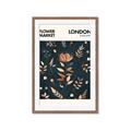 Picture of Flower Market London Poster _GroupedProduct_Rectangle_Portrait_Framed_Matted_