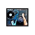 Picture of Music Dj Set  _GroupedProduct_Rectangle_Landscape_Framed_Matted_