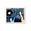 Picture of Music Dj Set  _GroupedProduct_Rectangle_Landscape_Framed_Matted_