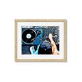 Picture of Music Dj Set  _GroupedProduct_Rectangle_Landscape_Framed_Matted_