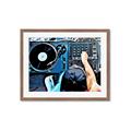 Picture of Music Dj Set  _GroupedProduct_Rectangle_Landscape_Framed_Matted_