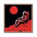 Picture of Retro Moonwalk Poster _GroupedProduct_Square_Framed_Matted_