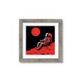 Picture of Retro Moonwalk Poster _GroupedProduct_Square_Framed_Matted_