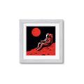 Picture of Retro Moonwalk Poster _GroupedProduct_Square_Framed_Matted_