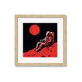 Picture of Retro Moonwalk Poster _GroupedProduct_Square_Framed_Matted_