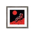 Picture of Retro Moonwalk Poster _GroupedProduct_Square_Framed_Matted_