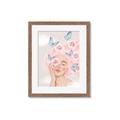 Picture of Flourishing Mind _GroupedProduct_Rectangle_Portrait_Framed_Matted_