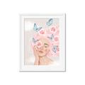 Picture of Flourishing Mind _GroupedProduct_Rectangle_Portrait_Framed_Matted_