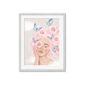 Picture of Flourishing Mind _GroupedProduct_Rectangle_Portrait_Framed_Matted_