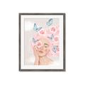 Picture of Flourishing Mind _GroupedProduct_Rectangle_Portrait_Framed_Matted_
