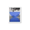 Picture of Misty Blue Horizon _GroupedProduct_Rectangle_Portrait_Framed_Matted_