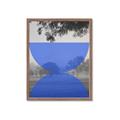 Picture of Misty Blue Horizon _GroupedProduct_Rectangle_Portrait_Framed_Matted_