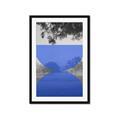 Picture of Misty Blue Horizon _GroupedProduct_Rectangle_Portrait_Framed_Matted_