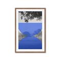 Picture of Misty Blue Horizon _GroupedProduct_Rectangle_Portrait_Framed_Matted_