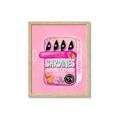 Picture of Sardines Tin Can Pink _GroupedProduct_Rectangle_Portrait_Framed_Matted_
