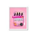 Picture of Sardines Tin Can Pink _GroupedProduct_Rectangle_Portrait_Framed_Matted_