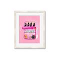 Picture of Sardines Tin Can Pink _GroupedProduct_Rectangle_Portrait_Framed_Matted_