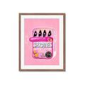 Picture of Sardines Tin Can Pink _GroupedProduct_Rectangle_Portrait_Framed_Matted_