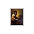 Picture of Old Vinyl Sounds Better Typography Poster _GroupedProduct_Rectangle_Portrait_Framed_Matted_