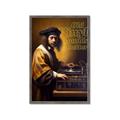 Picture of Old Vinyl Sounds Better Typography Poster _GroupedProduct_Rectangle_Portrait_Framed_Matted_