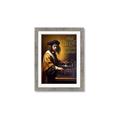 Picture of Old Vinyl Sounds Better Typography Poster _GroupedProduct_Rectangle_Portrait_Framed_Matted_