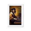 Picture of Old Vinyl Sounds Better Typography Poster _GroupedProduct_Rectangle_Portrait_Framed_Matted_