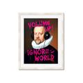Picture of Volume Up Typography Poster _GroupedProduct_Rectangle_Portrait_Framed_Matted_