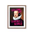 Picture of Volume Up Typography Poster _GroupedProduct_Rectangle_Portrait_Framed_Matted_