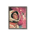 Picture of Astronaut in Space _GroupedProduct_Rectangle_Portrait_Framed_Matted_