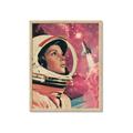 Picture of Astronaut in Space _GroupedProduct_Rectangle_Portrait_Framed_Matted_