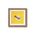 Picture of Sushi Selection on a Playing Card _GroupedProduct_Square_Framed_Matted_