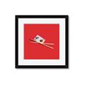 Picture of Sushi card _GroupedProduct_Square_Framed_Matted_
